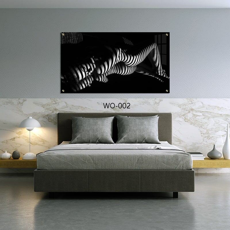 תמונה לחדר שינה גברים של צללים בפסים