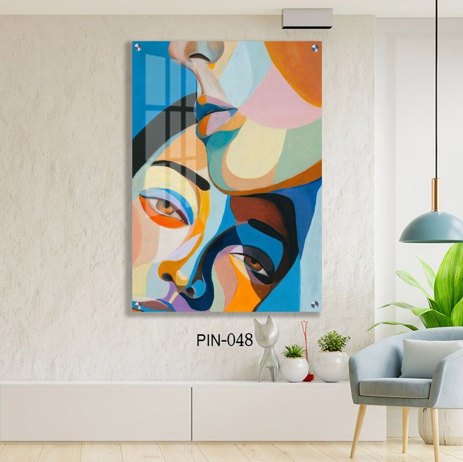 תמונה לחדר שינה זוג צבעוני