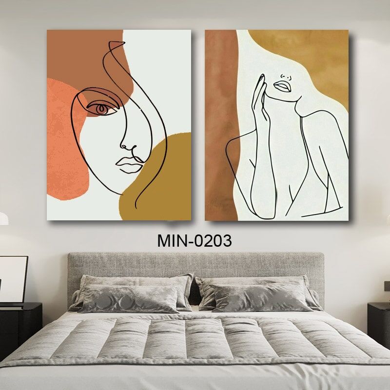 תמונה מינימליסטית של אישה