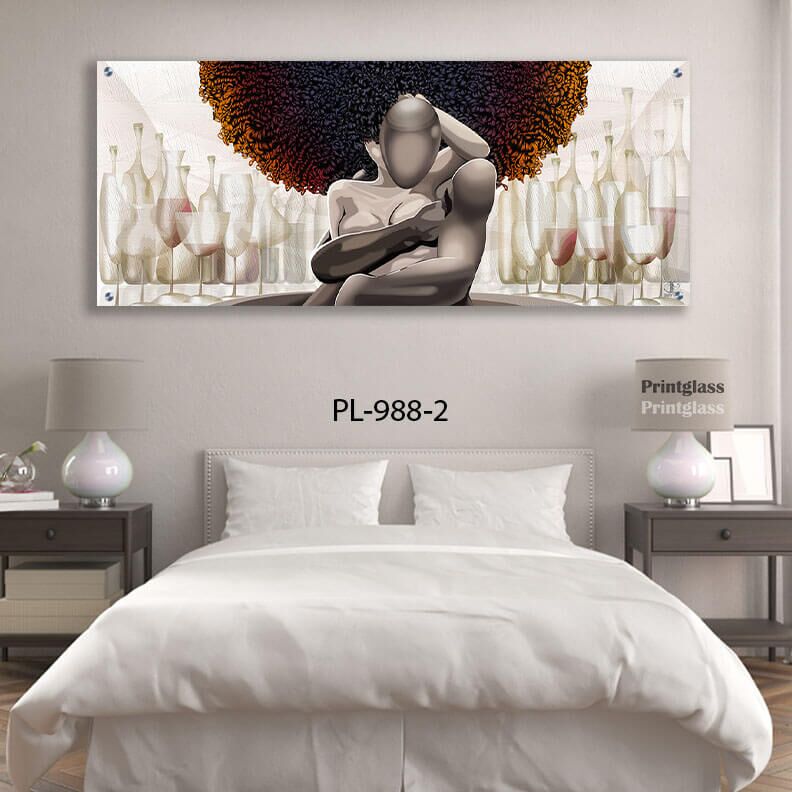 תמונה רומנטית לחדר שינה אהבה נסתרת