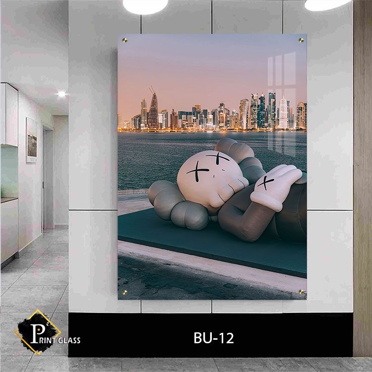 תמונת זכוכית לחדר שינה של דובי בדובאי