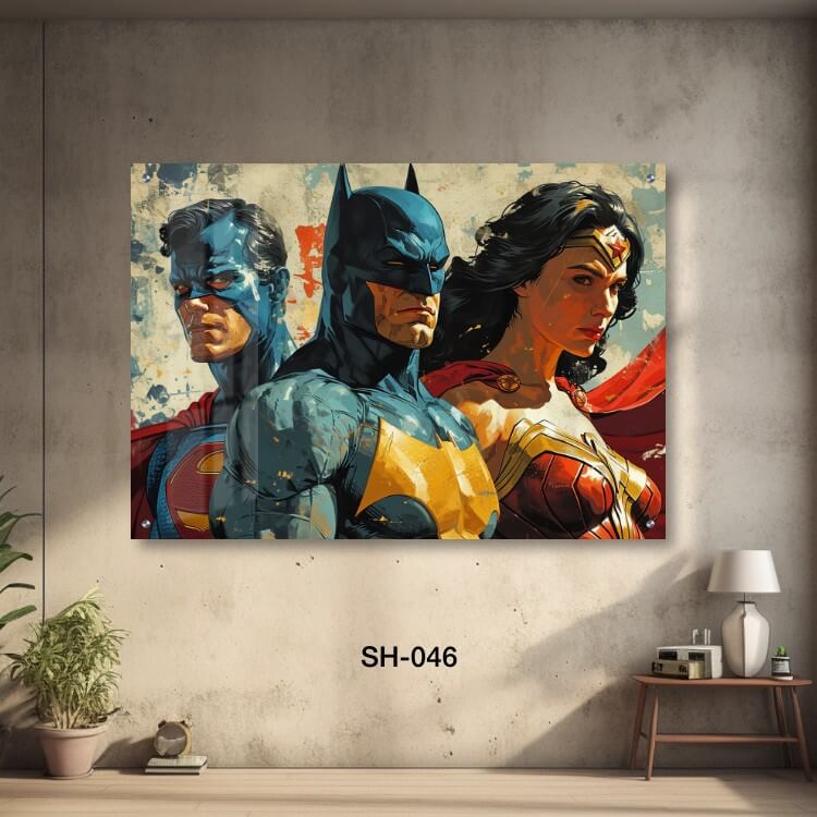 תמונה לחדר שינה נוער של של גיבורי DC