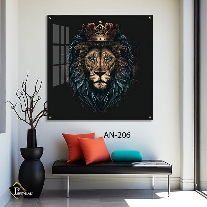 תמונה לחדר שינה גברים של אריה מלכותי