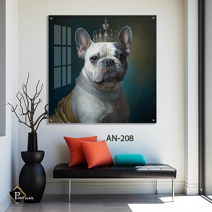 תמונה לחדר שינה גברים של בולדוג מלכותי