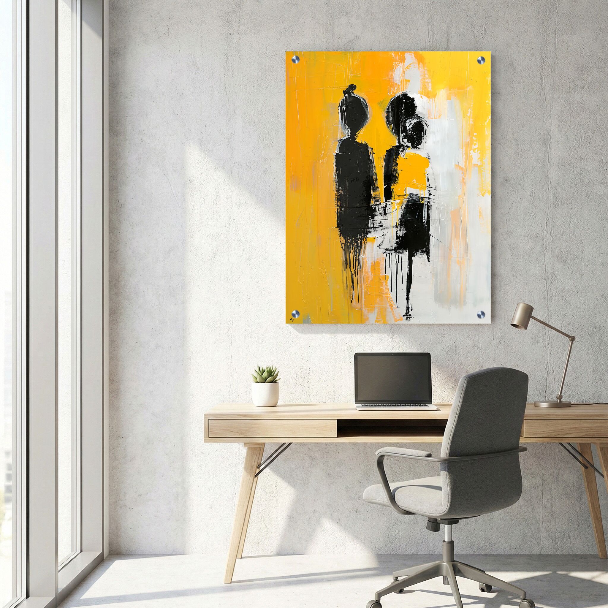 תמונת זכוכית למשרד - AU-021