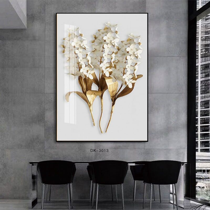 תמונה פרחים לפינת אוכל