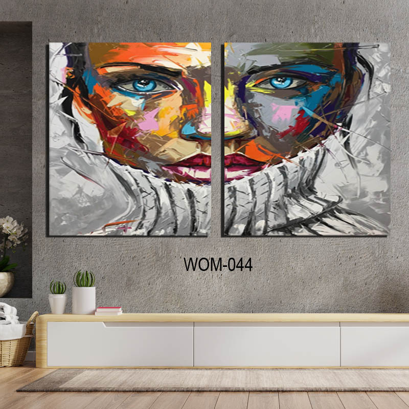 תמונה קנבס צבעוני לחדר שינה