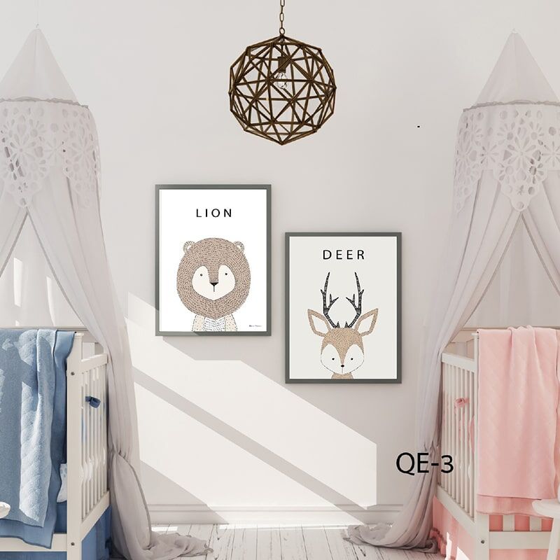 זוג תמונות לחדר ילדים