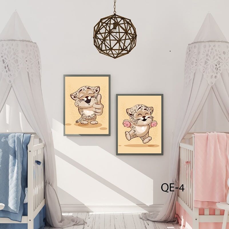 זוג תמונות לחדר ילדים