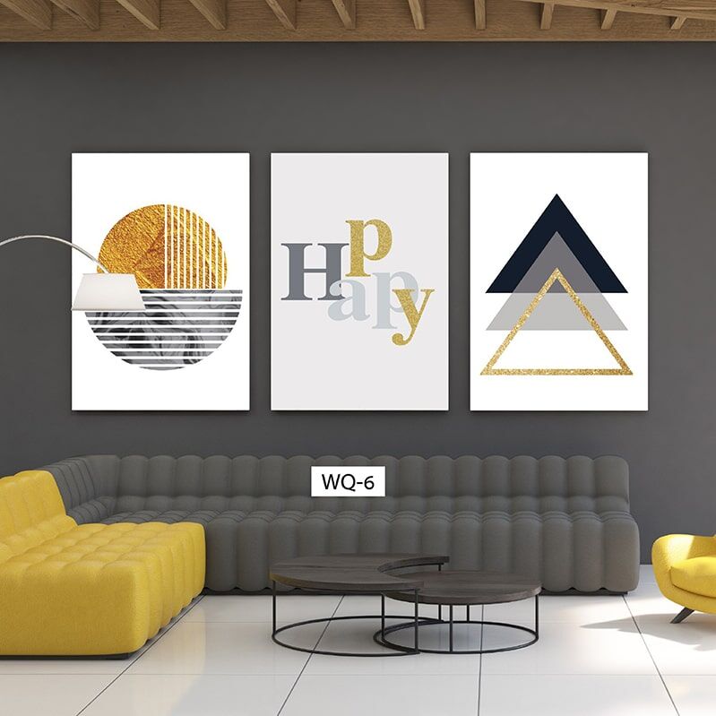 סט שלוש תמונות קנבס