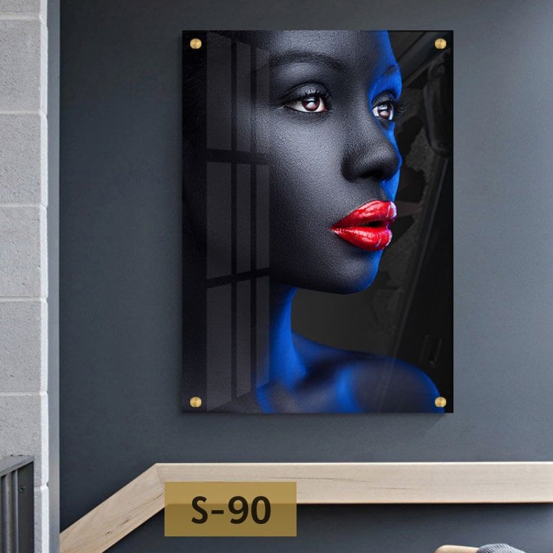 תמונת זכוכית לחדר שינה אפריקאית אולטרה