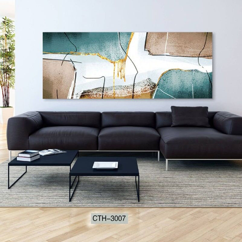 קנבס פנורמי - אבסטרקט סולידי