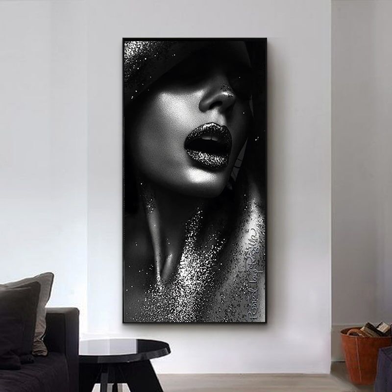 תמונת קנבס של אישה