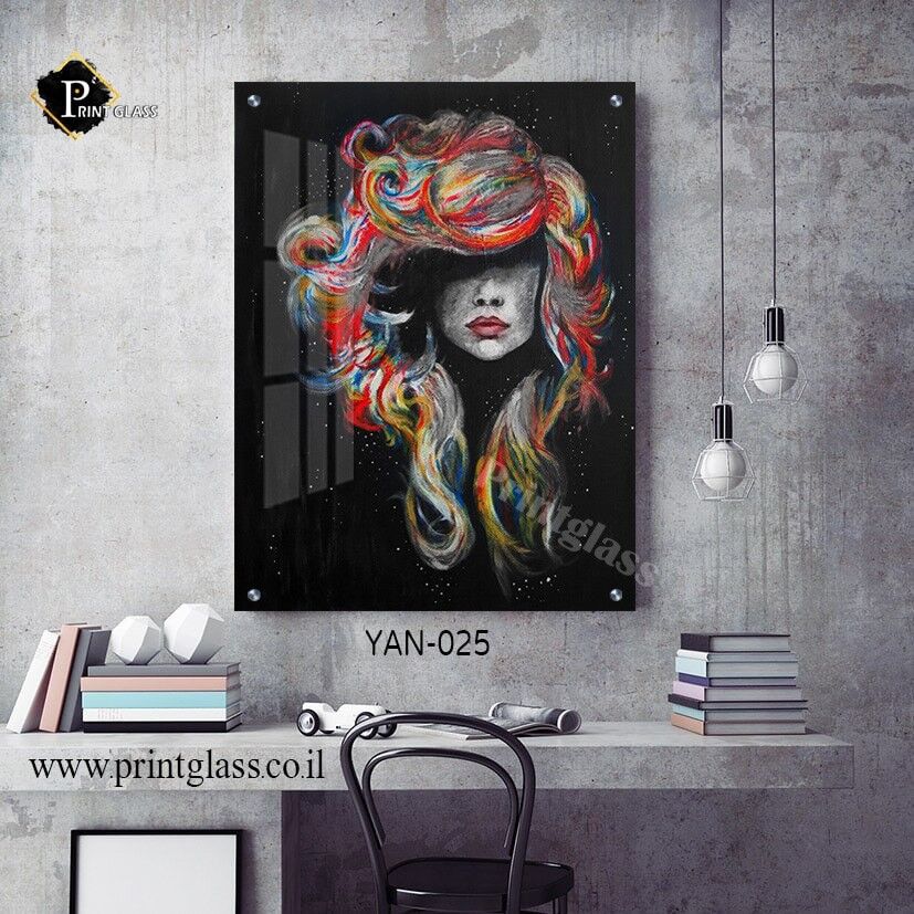 תמונת זכוכית לחדר שינה בראש אחר