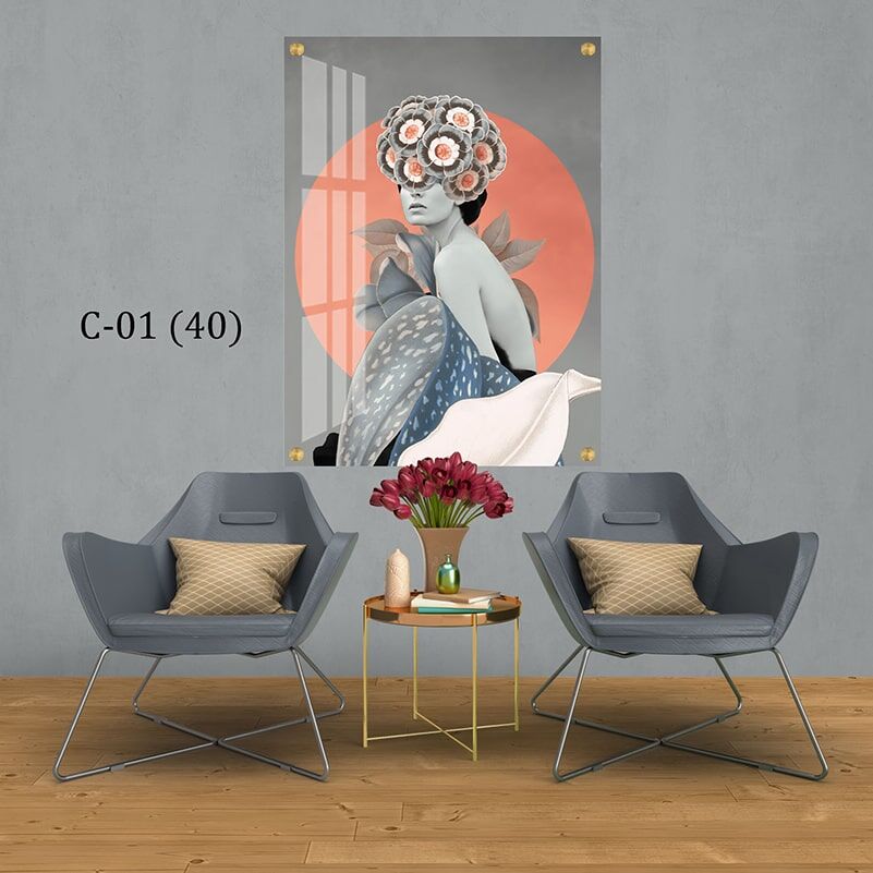 תמונה של אישה לחדר שינה