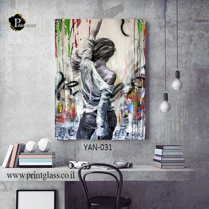 תמונה לחדר שינה נערות גרפיטי אישה