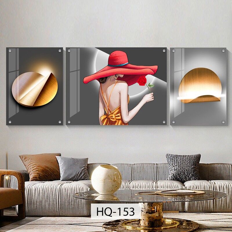 הדפסה על זכוכית תמונת זכוכית לסלון