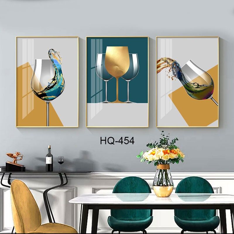 תמונות זכוכית לפינת אוכל