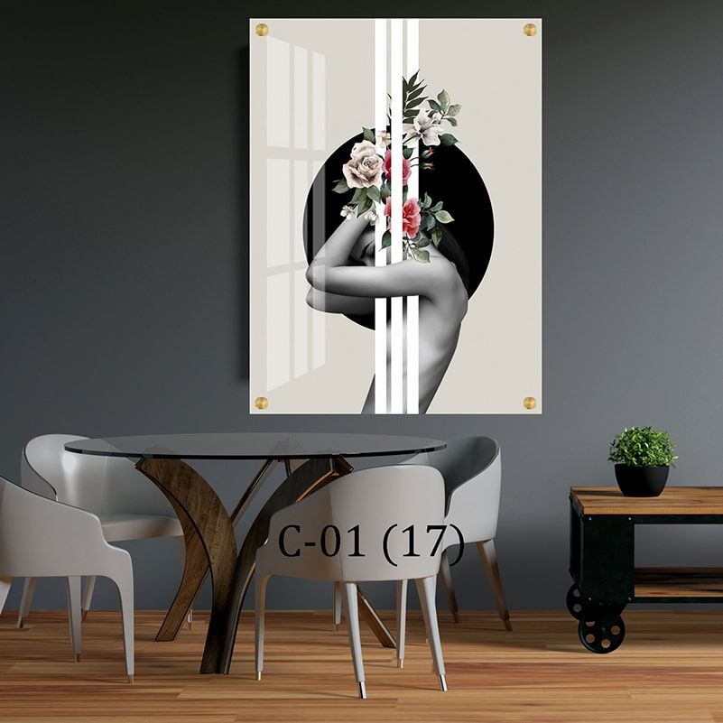 תמונה של אישה לעיצוב הבית