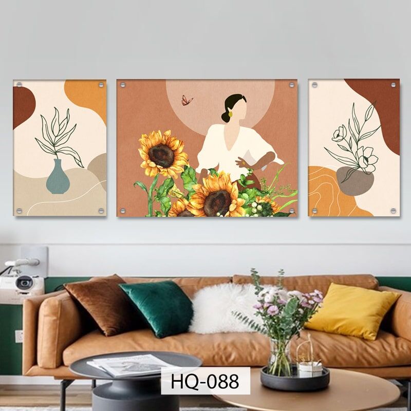 תמונה מינימליסטית לסלון