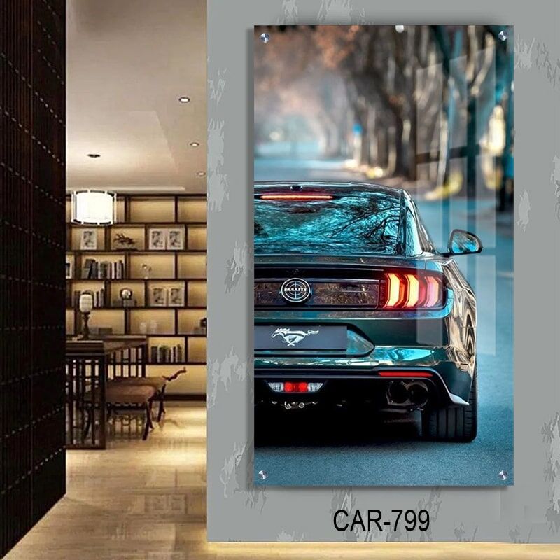 תמונת זכוכית לחדר שינה של מוסטנג