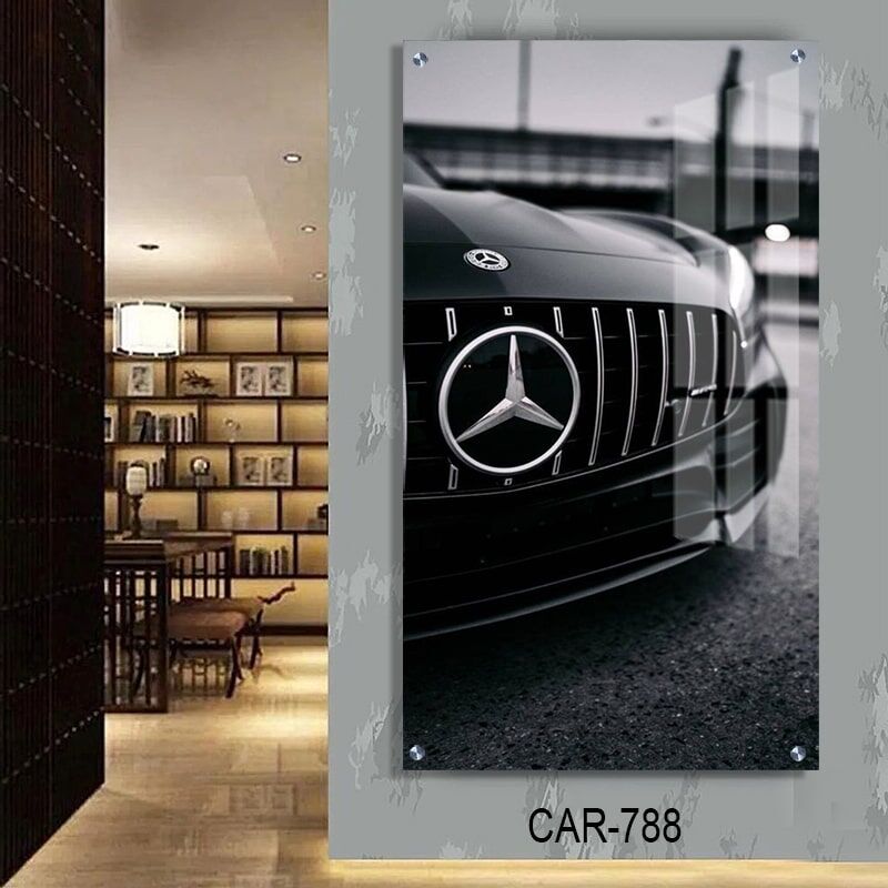 תמונה לחדר שינה גבר של מרצדס שחורה