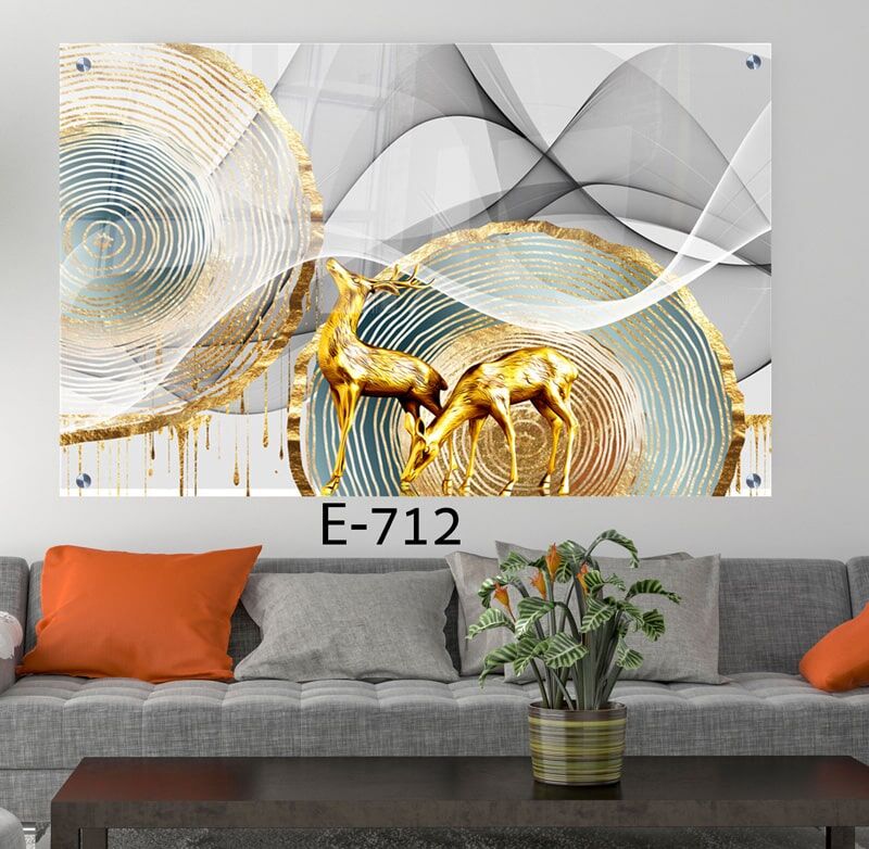 תמונת זכוכית לסלון - e-712