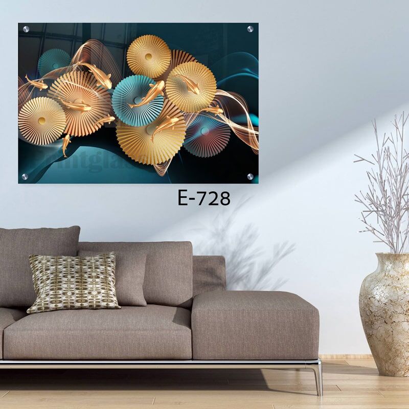 תמונת זכוכית לסלון - E-728