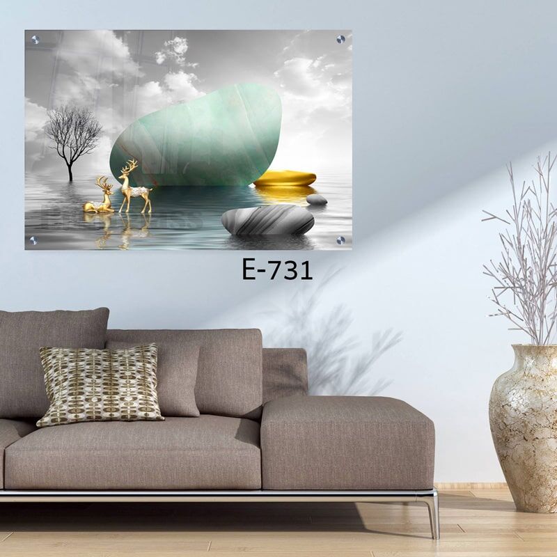 תמונת זכוכית לסלון - E-731