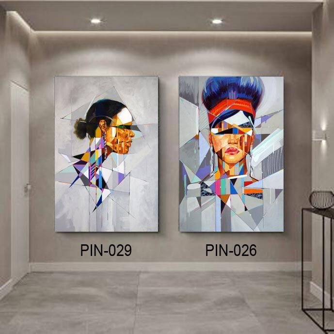 קנבס נשים צבעוניות