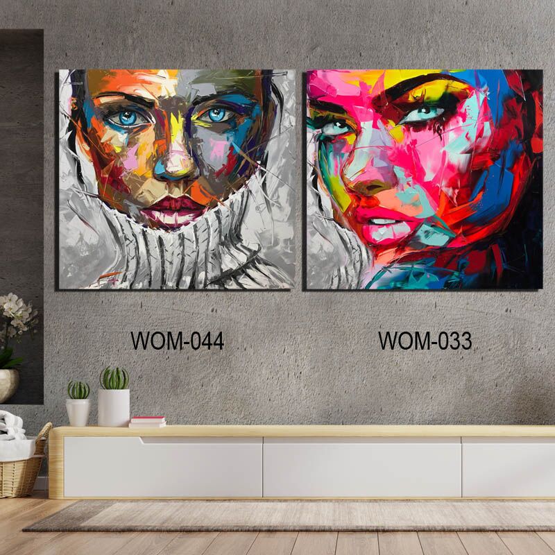 קנבס נשים צבעוניות