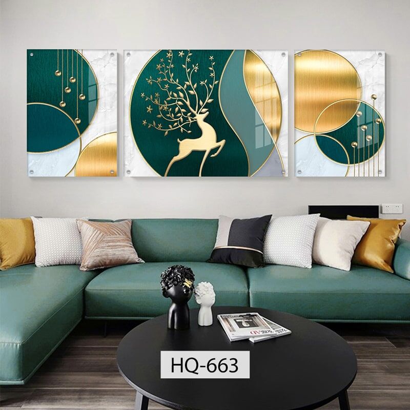 תמונות זכוכית לסלון - HQ-663