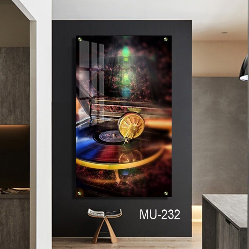 תמונה לחדר שינה של תקליט מנגן