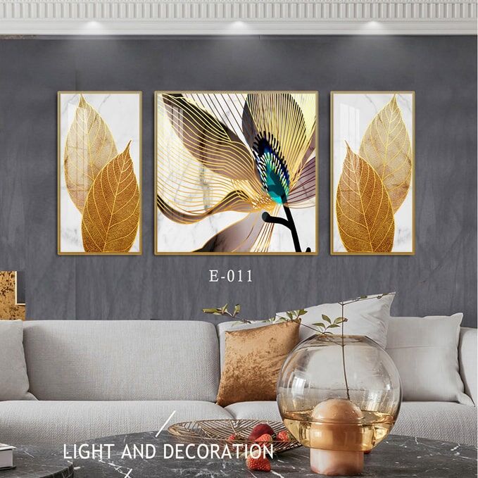 תמונות זכוכית לסלון