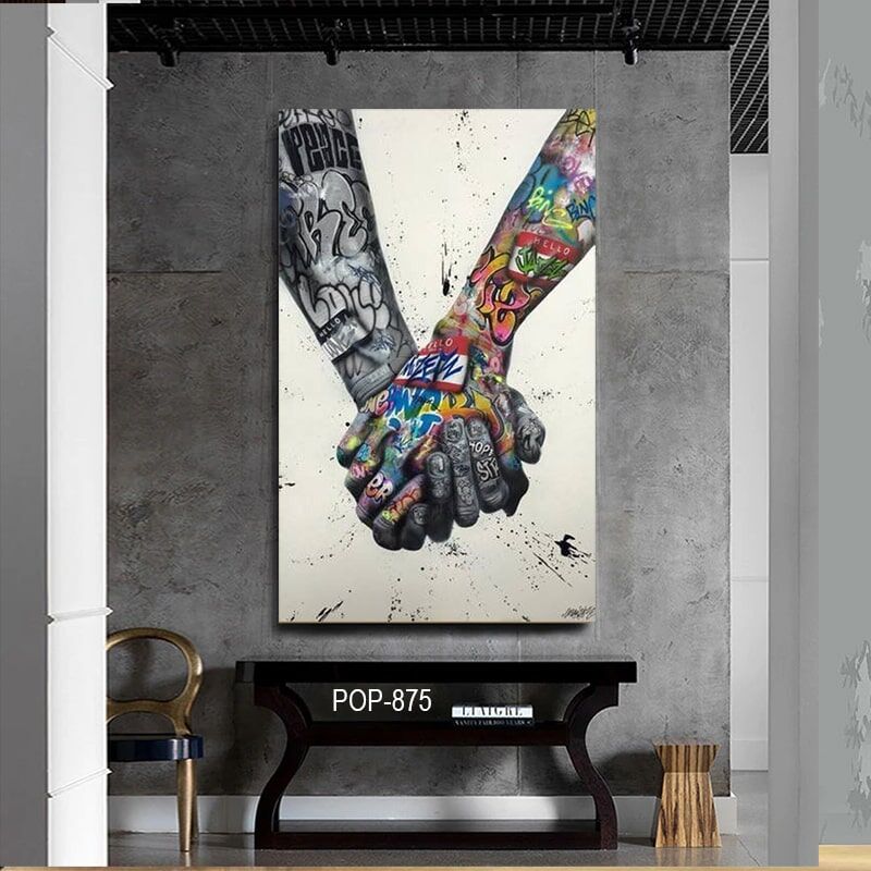 תמונה קנבס גרפיטי