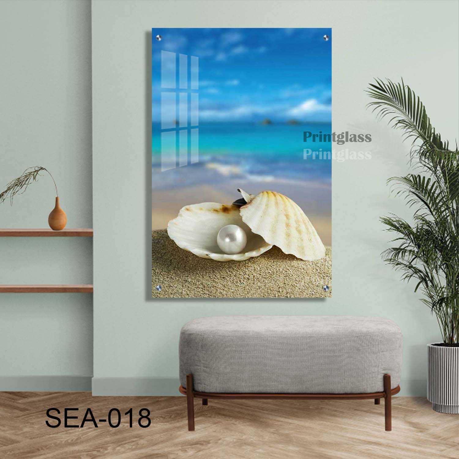 צדפה עם פנינה