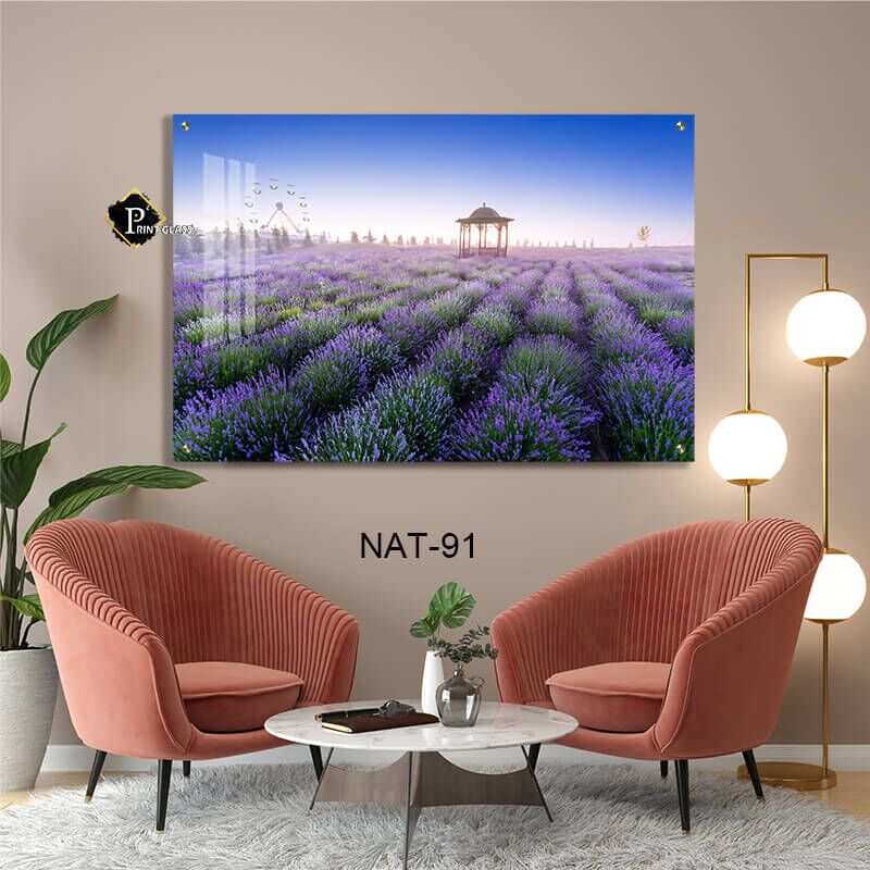 נוף שדה - NAT-91 - זכוכית