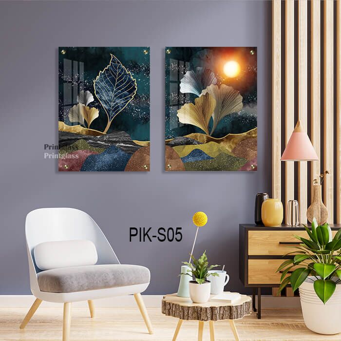 זוג תמונות הרים