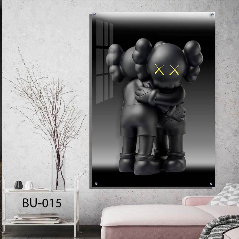 תמונה דובים מתחבקים לחדר שינה