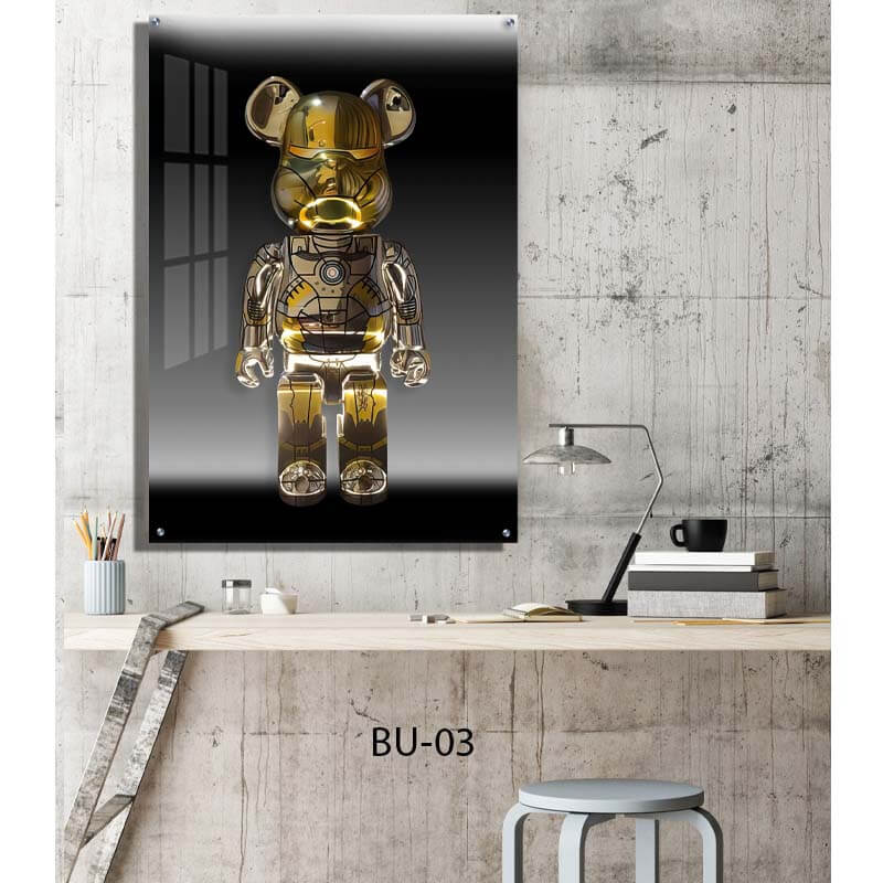 תמונת זכוכית מגניבה למשרד או לחדר שינה