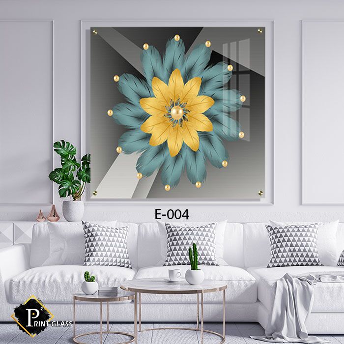 תמונת זכוכית לסלון או ללבו של בית מלון