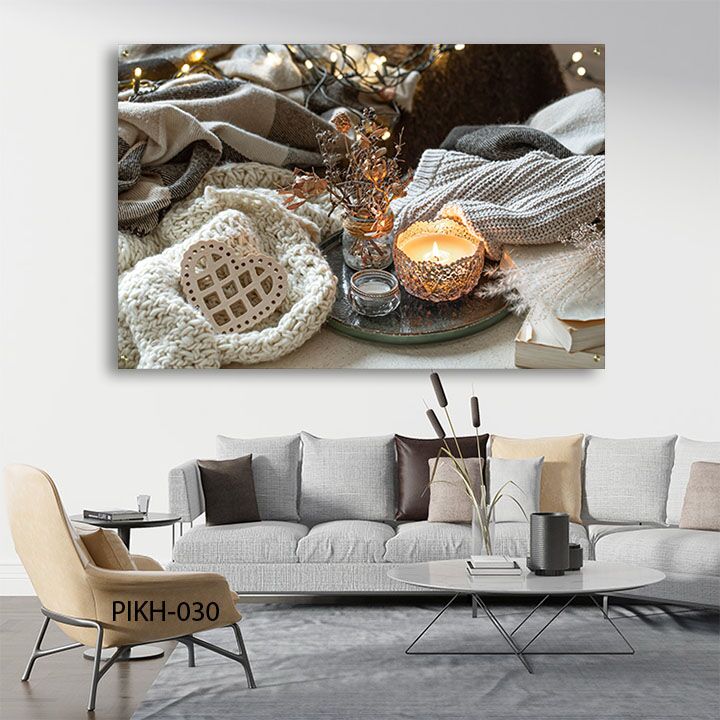 תמונת אוירה רגועה - תמונת זכוכית לחדר שינה או למשרד