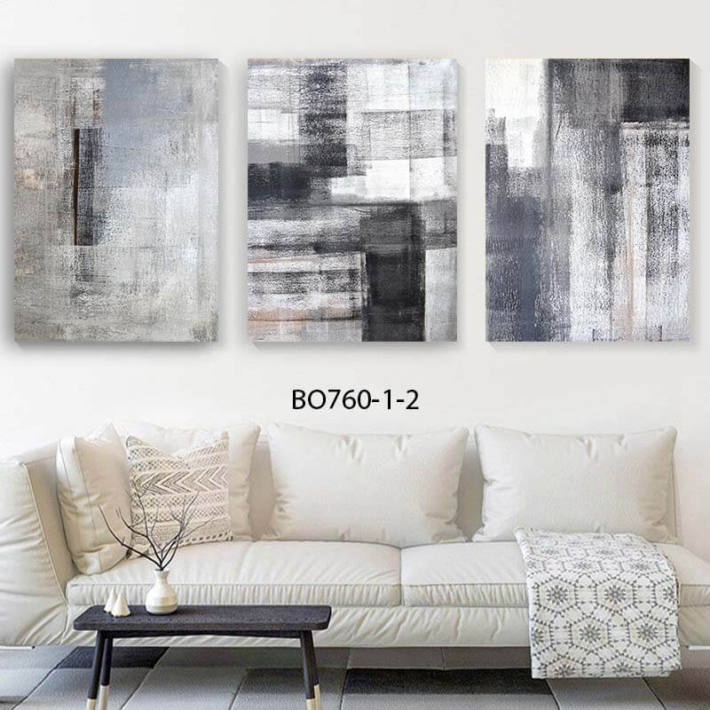 סט תמונות אבסטרקט לסלון