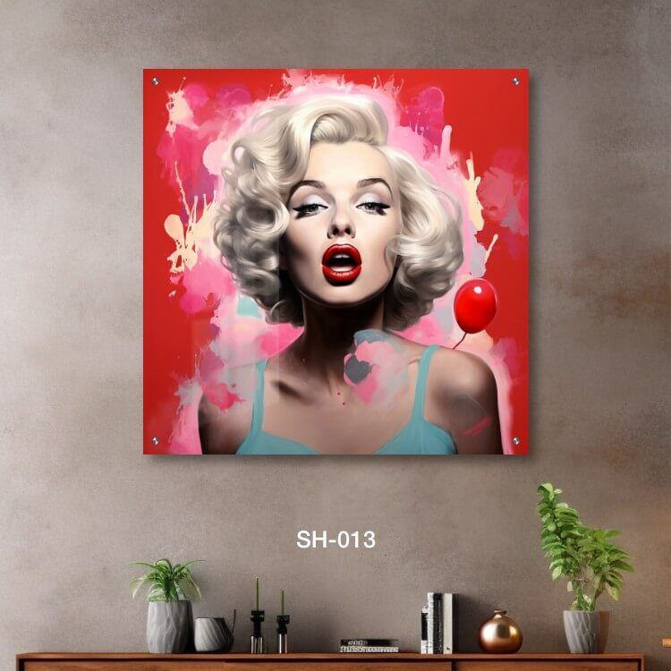 תמונה מגניבה לחדר שינה של מרלין מונרו