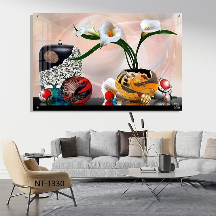 תמונה לפינת אוכל פרחי שושן