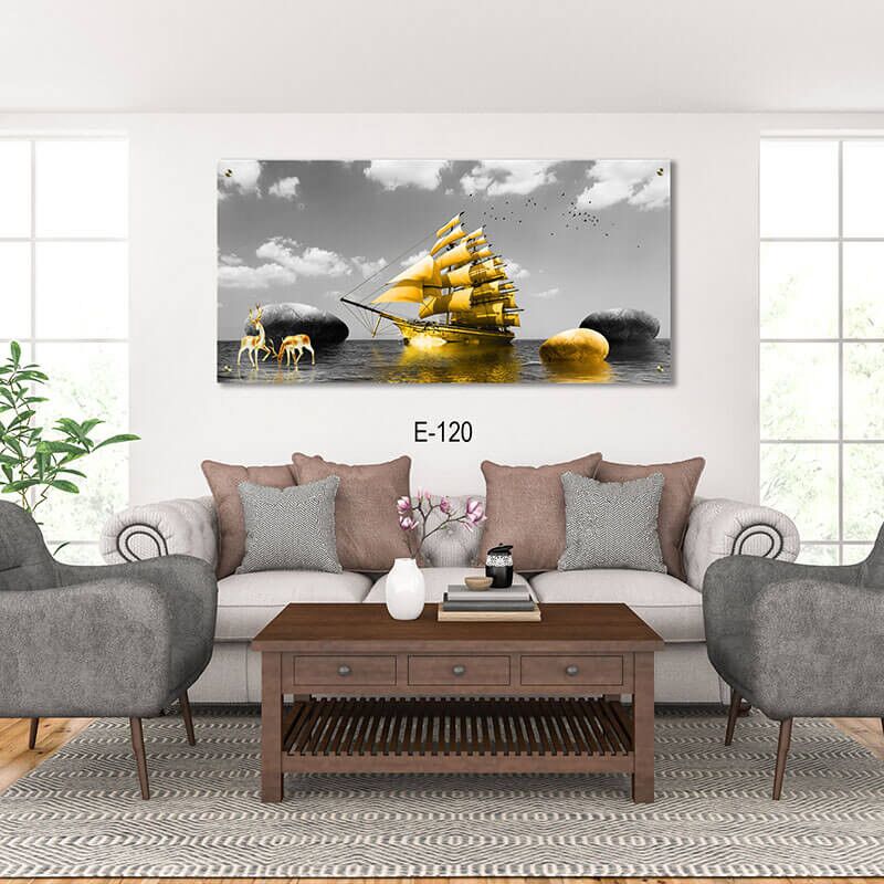 תמונת זכוכית לסלון - E-120