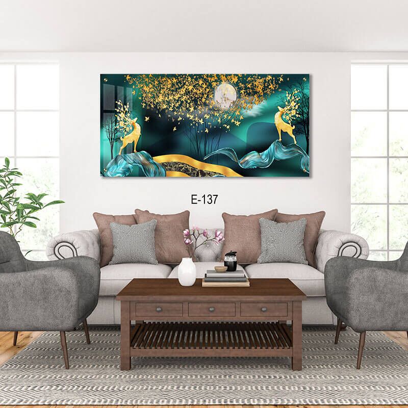 תמונת זכוכית לסלון - E-137