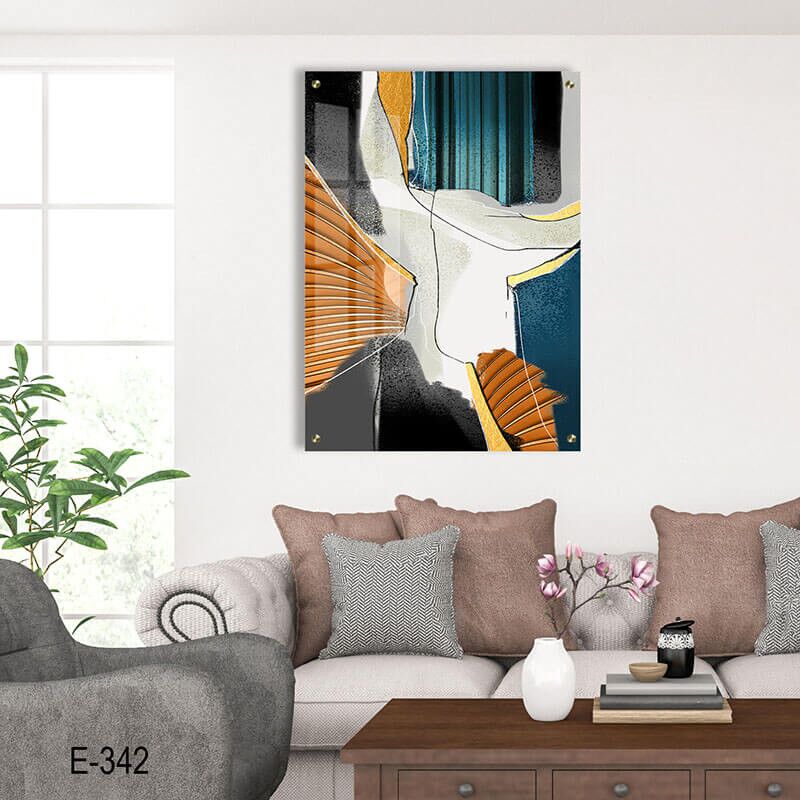 תמונת זכוכית לסלון - E-342