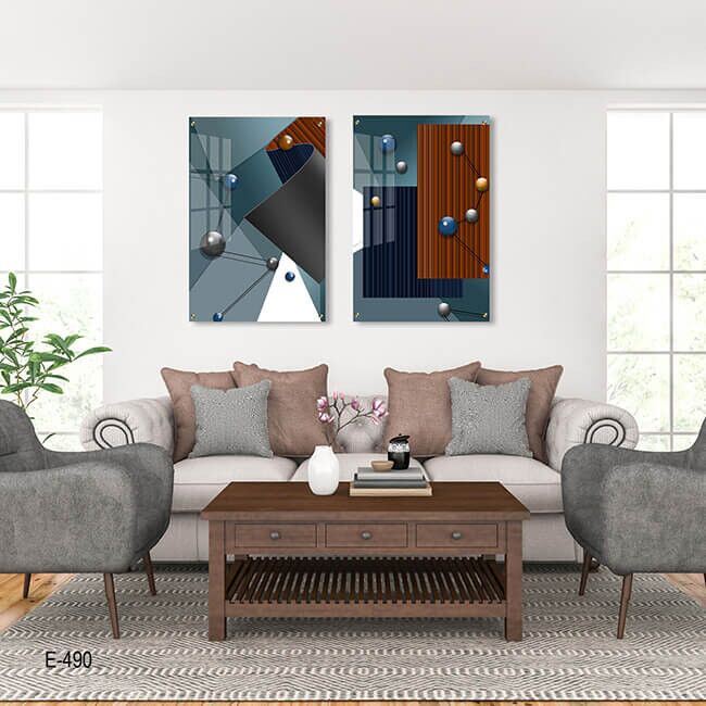 תמונת זכוכית לסלון - E-490