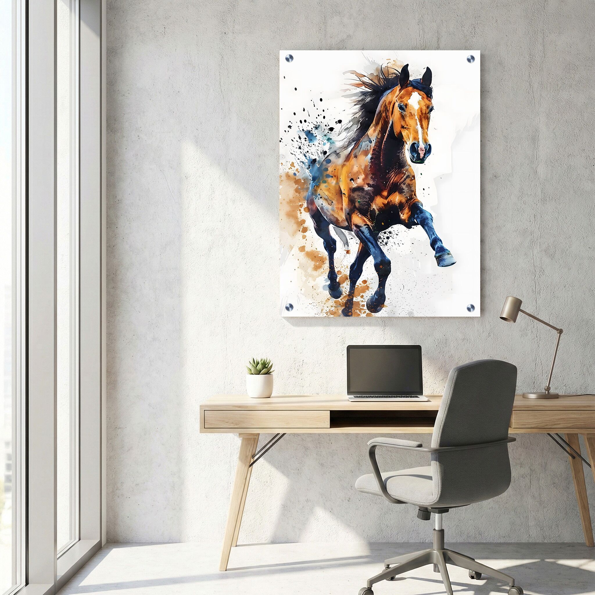 תמונת זכוכית למשרד - AU-073